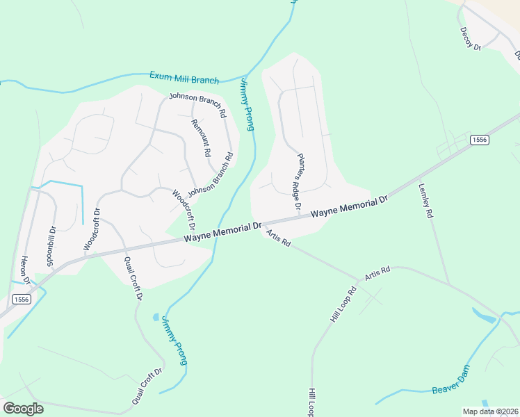 map of restaurants, bars, coffee shops, grocery stores, and more near 5347 Wayne Memorial Drive in Goldsboro