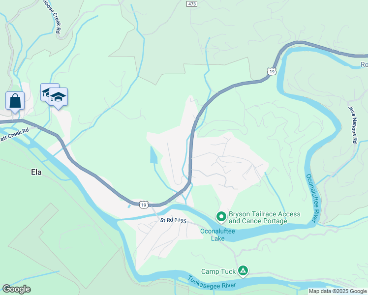 map of restaurants, bars, coffee shops, grocery stores, and more near 5801 Ela Road in Whittier