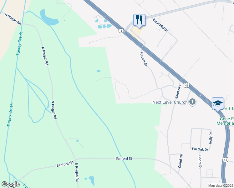 map of restaurants, bars, coffee shops, grocery stores, and more near 1051 Woodland Drive in Henderson