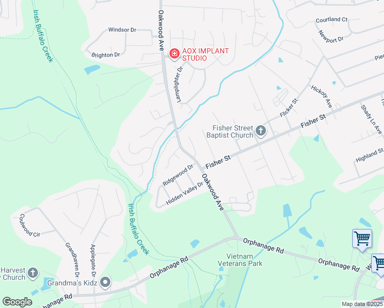 map of restaurants, bars, coffee shops, grocery stores, and more near 1070 Cambrook Court in Concord