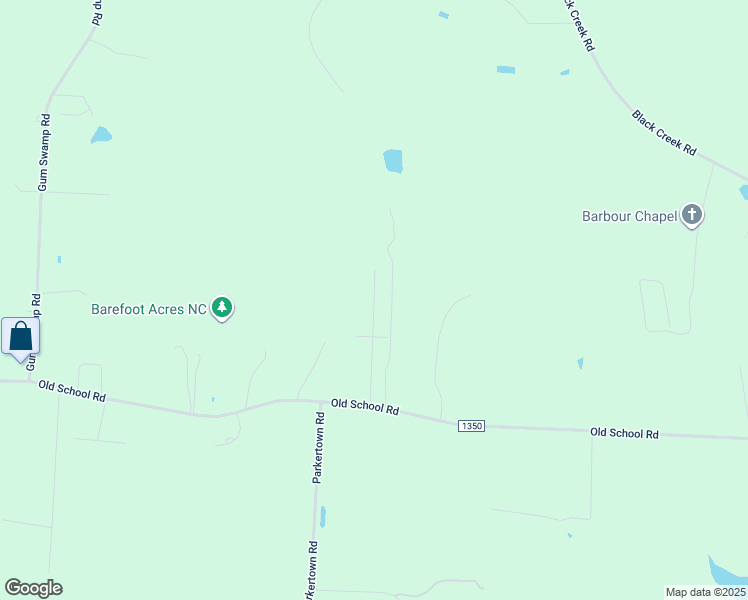 map of restaurants, bars, coffee shops, grocery stores, and more near 296 Johnson Ridge Way in Johnston County