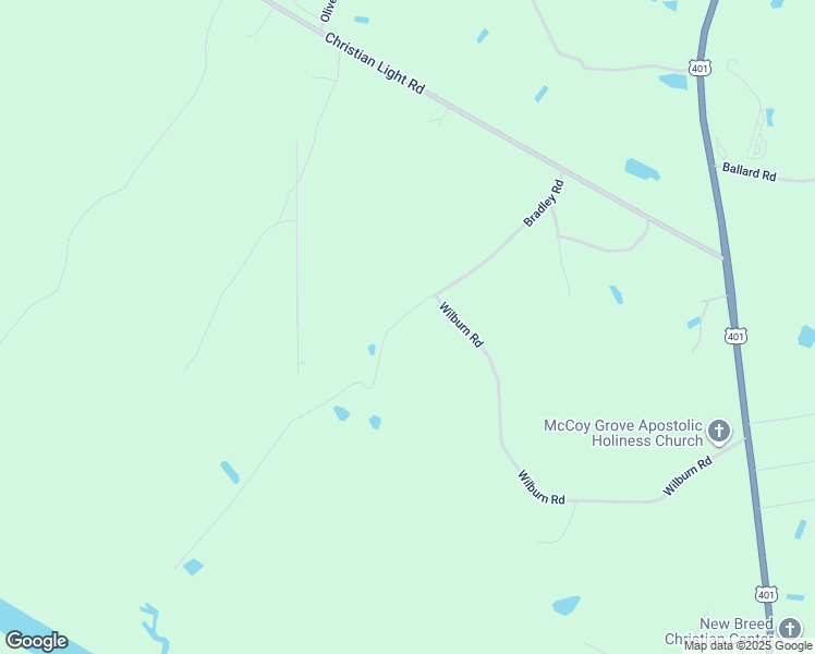map of restaurants, bars, coffee shops, grocery stores, and more near 499 Bradley Road in Fuquay-Varina