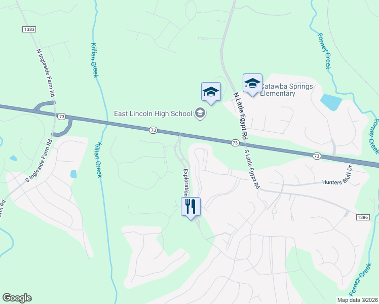 map of restaurants, bars, coffee shops, grocery stores, and more near 252 Flat Rock Drive in Denver