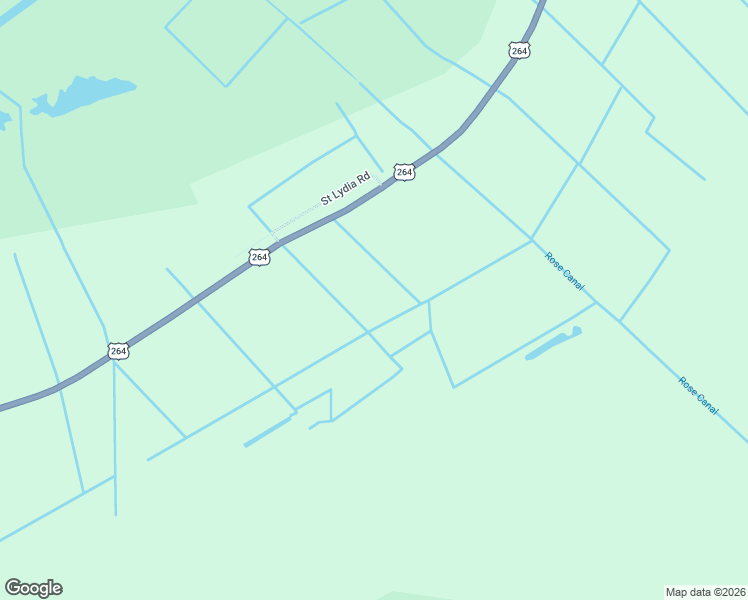map of restaurants, bars, coffee shops, grocery stores, and more near 70 U.S. 264 in Swan Quarter