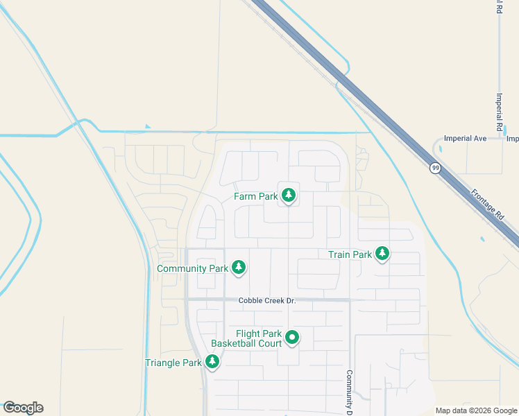 map of restaurants, bars, coffee shops, grocery stores, and more near 3301 Whispering Brook Lane in Bakersfield