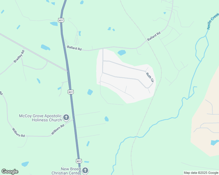 map of restaurants, bars, coffee shops, grocery stores, and more near 86 Gwendolyn Way in Fuquay-Varina