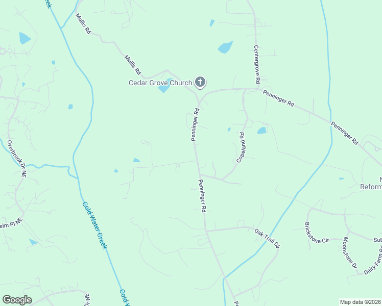 map of restaurants, bars, coffee shops, grocery stores, and more near 2655 Penninger Road in Concord