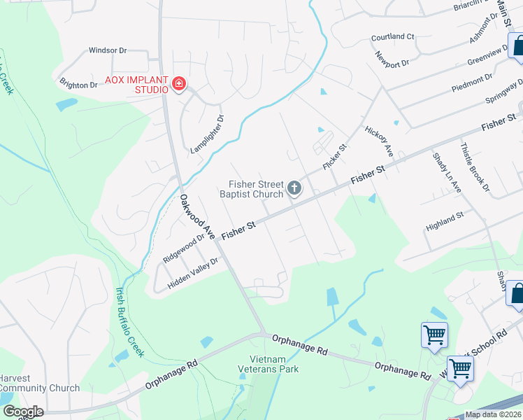 map of restaurants, bars, coffee shops, grocery stores, and more near 826 Fisher Street in Concord