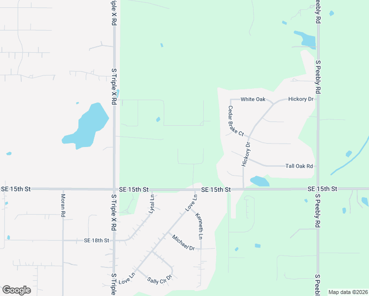 map of restaurants, bars, coffee shops, grocery stores, and more near 1296 Meadow View in Choctaw