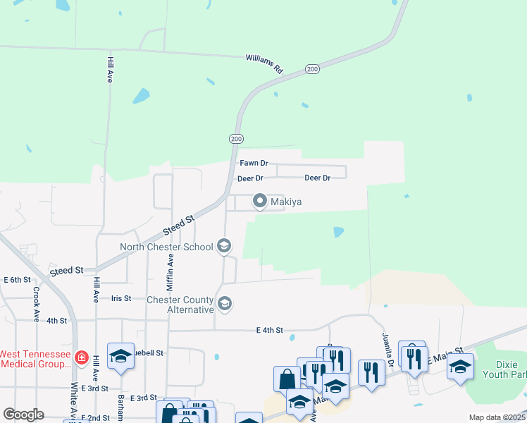map of restaurants, bars, coffee shops, grocery stores, and more near 552 Cedarhurst Drive in Henderson