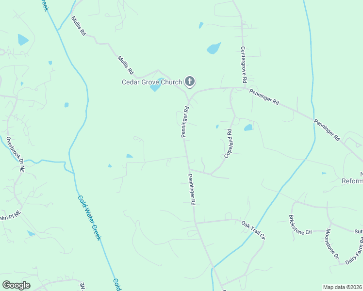 map of restaurants, bars, coffee shops, grocery stores, and more near 2655 Penninger Road in Concord
