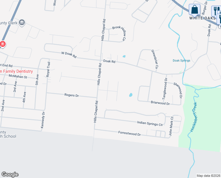 map of restaurants, bars, coffee shops, grocery stores, and more near 60 Cooper Place Drive in Manchester