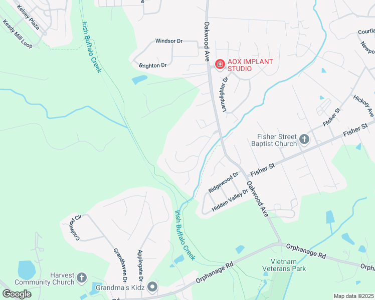 map of restaurants, bars, coffee shops, grocery stores, and more near 1828 Middlebury Court in Kannapolis