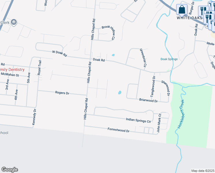 map of restaurants, bars, coffee shops, grocery stores, and more near 32 Kensington Court in Manchester