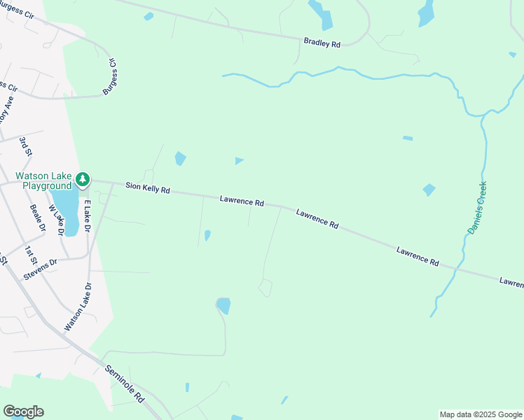 map of restaurants, bars, coffee shops, grocery stores, and more near 1325 Lawrence Road in Broadway