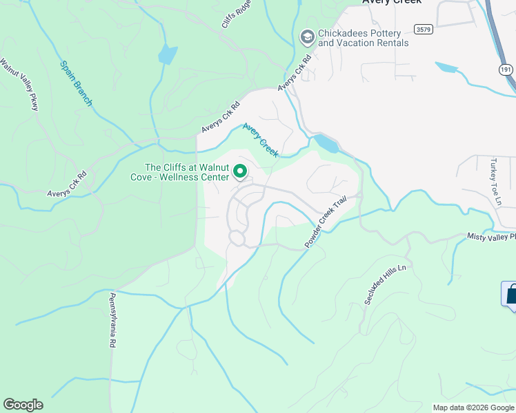 map of restaurants, bars, coffee shops, grocery stores, and more near 11 Mountain Orchid Way in Arden