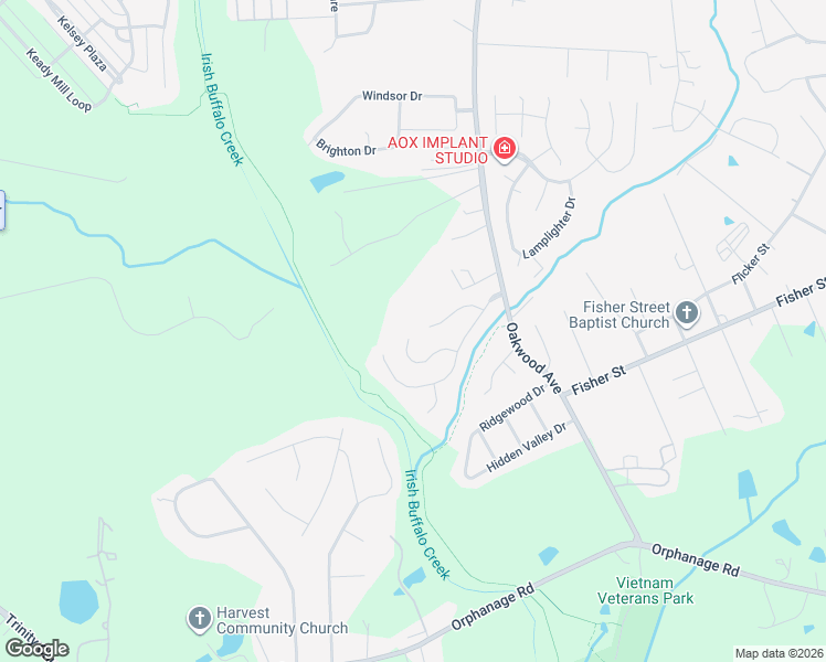 map of restaurants, bars, coffee shops, grocery stores, and more near 1983 Stratton Court in Kannapolis