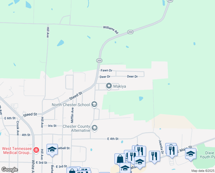 map of restaurants, bars, coffee shops, grocery stores, and more near 552 Cedarhurst Drive in Henderson