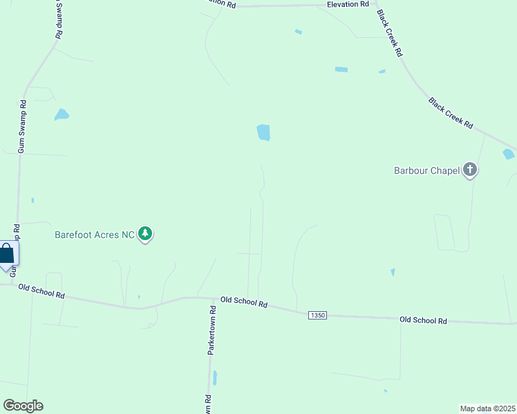 map of restaurants, bars, coffee shops, grocery stores, and more near 296 Johnson Ridge Way in Johnston County