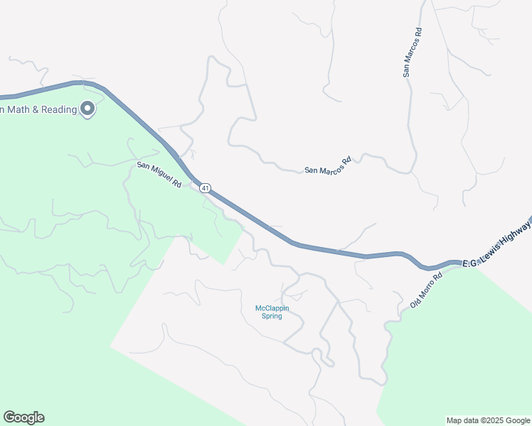 map of restaurants, bars, coffee shops, grocery stores, and more near 13750 Morro Road in Atascadero