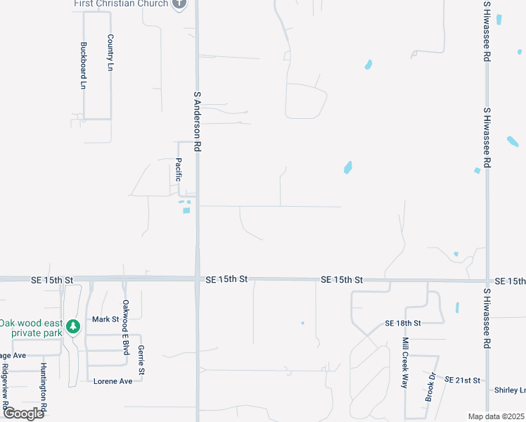 map of restaurants, bars, coffee shops, grocery stores, and more near 12219 Max Lane in Choctaw