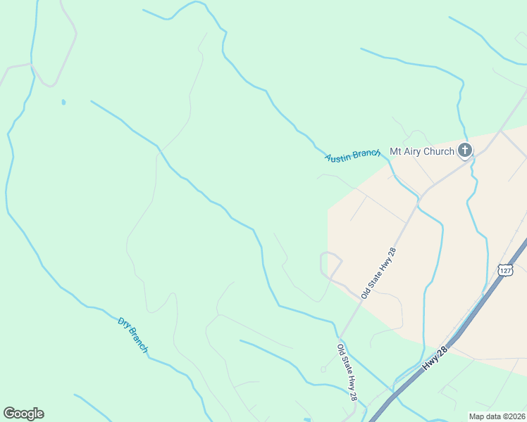 map of restaurants, bars, coffee shops, grocery stores, and more near 28 Old State Highway in Dunlap