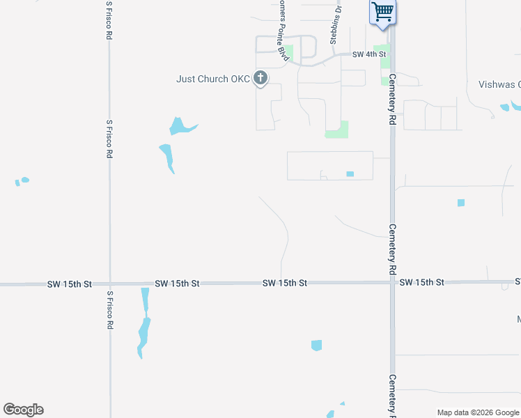 map of restaurants, bars, coffee shops, grocery stores, and more near 1201 Stable Rock Road in Yukon