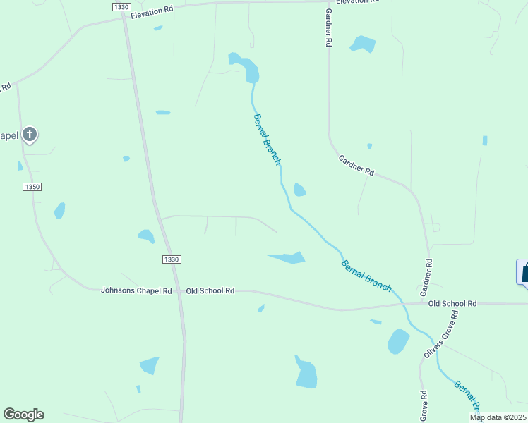 map of restaurants, bars, coffee shops, grocery stores, and more near 361 Sandcastle Ln in Four Oaks