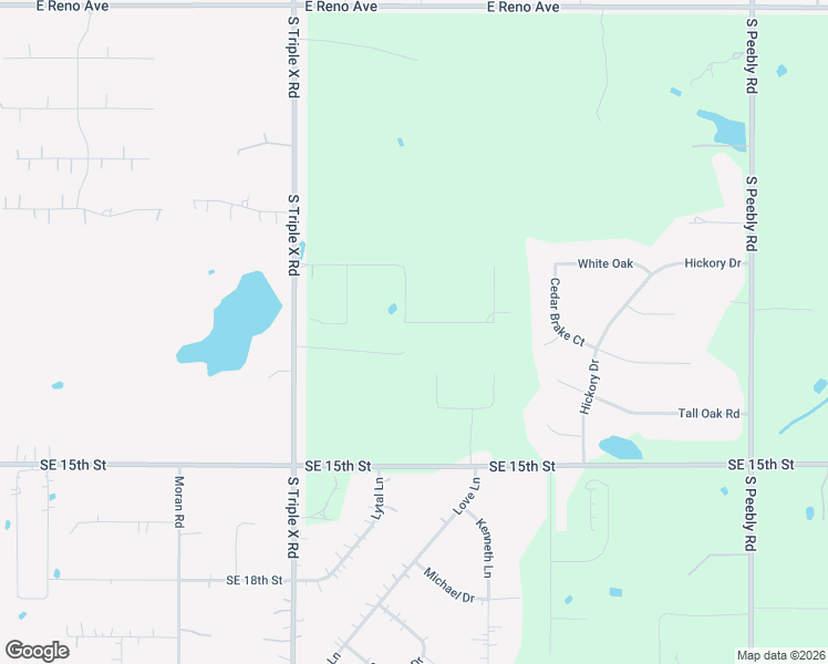 map of restaurants, bars, coffee shops, grocery stores, and more near 918 Hunters Hollow in Choctaw