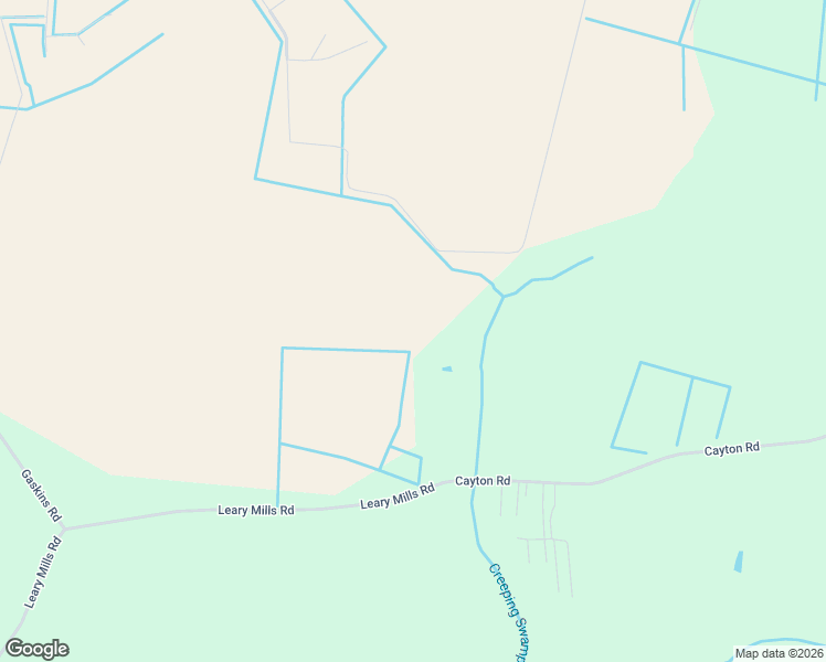 map of restaurants, bars, coffee shops, grocery stores, and more near 6663 Leary Mills Road in Grimesland