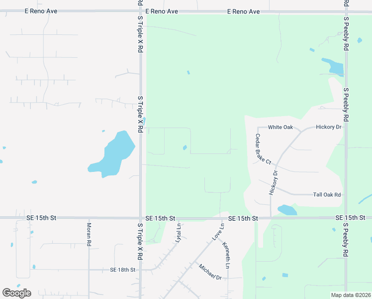 map of restaurants, bars, coffee shops, grocery stores, and more near 918 Hunters Hollow in Choctaw