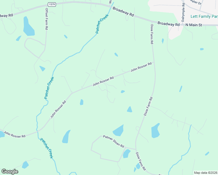 map of restaurants, bars, coffee shops, grocery stores, and more near 1364 John Rosser Road in Sanford