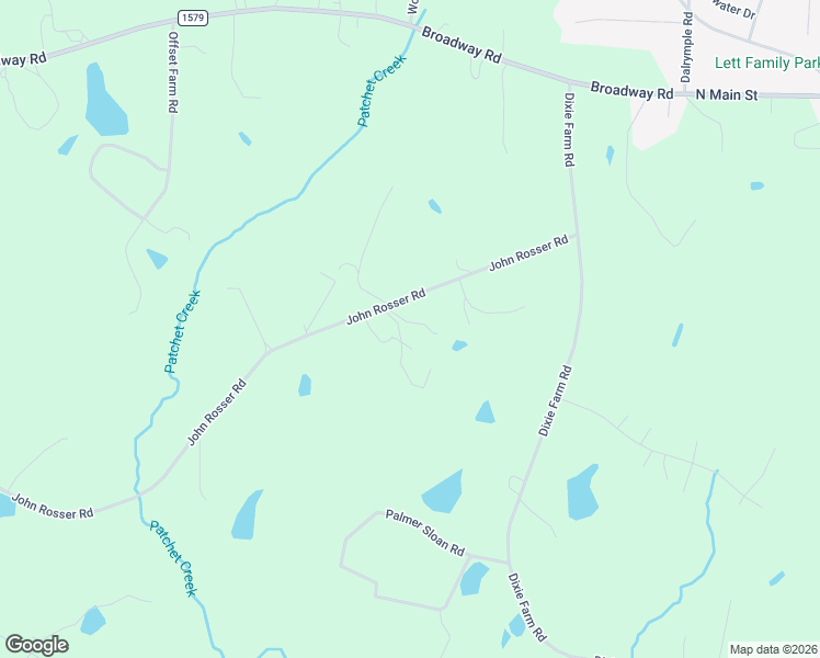 map of restaurants, bars, coffee shops, grocery stores, and more near 1364 John Rosser Road in Sanford