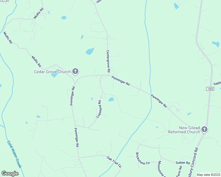 map of restaurants, bars, coffee shops, grocery stores, and more near 3200 Penninger Road in Concord