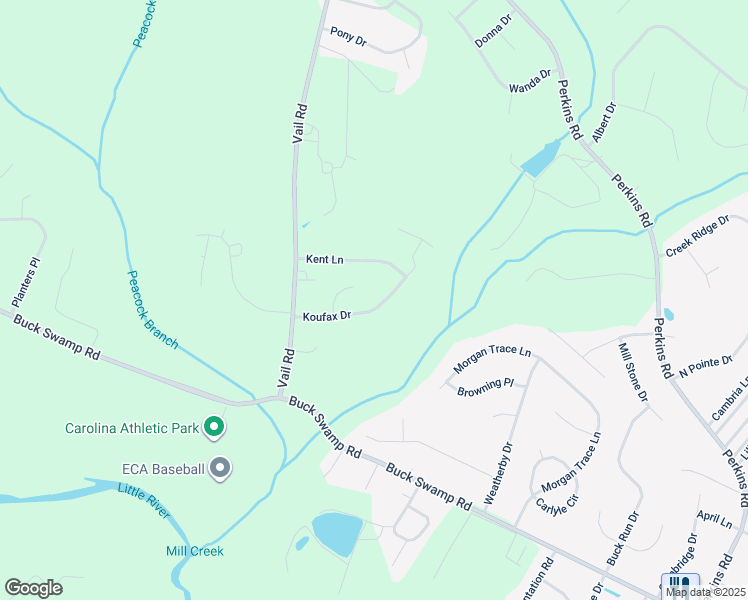 map of restaurants, bars, coffee shops, grocery stores, and more near 209 Koufax Drive in Pikeville