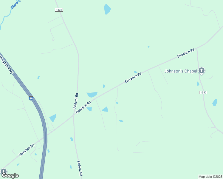 map of restaurants, bars, coffee shops, grocery stores, and more near Elevation Road in Benson