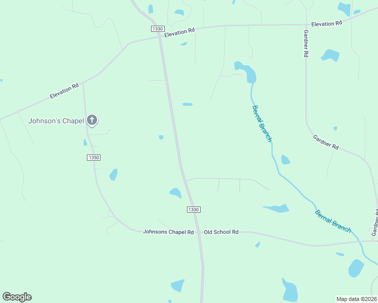 map of restaurants, bars, coffee shops, grocery stores, and more near 11733 Raleigh Road in Four Oaks