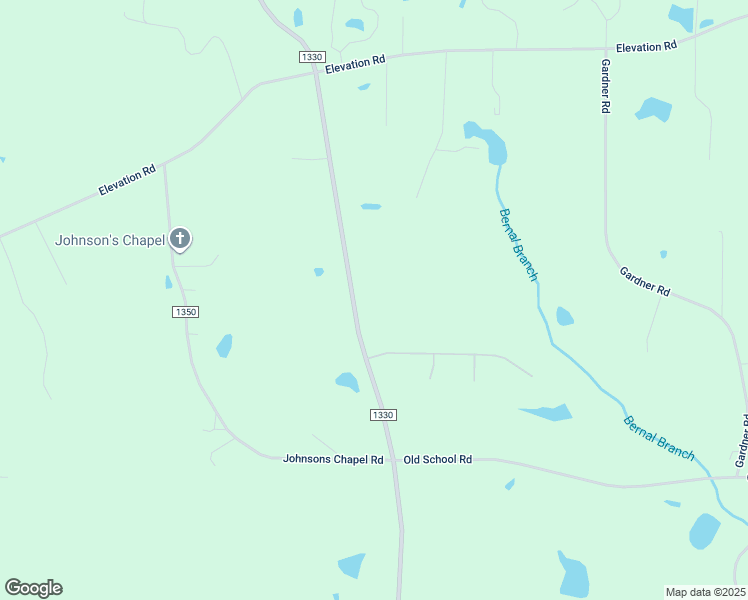 map of restaurants, bars, coffee shops, grocery stores, and more near 11733 Raleigh Road in Four Oaks