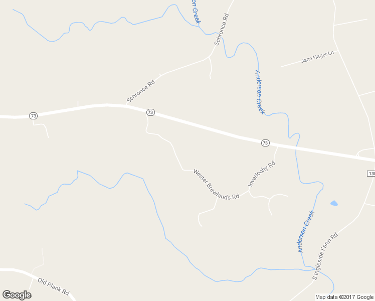 map of restaurants, bars, coffee shops, grocery stores, and more near 234 Wester Brewlands Road in Iron Station