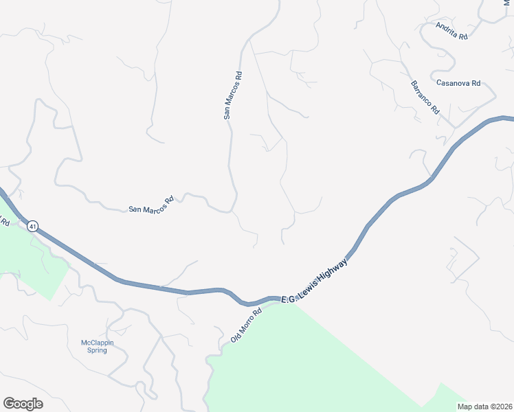 map of restaurants, bars, coffee shops, grocery stores, and more near 10885 San Marcos Road in Atascadero