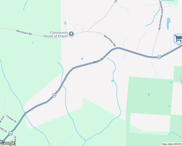 map of restaurants, bars, coffee shops, grocery stores, and more near 17404 Tennessee 56 in Altamont