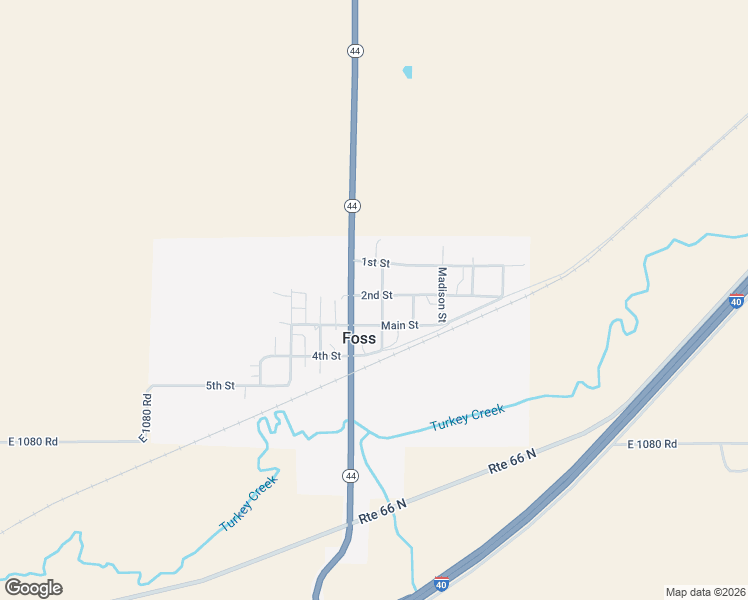 map of restaurants, bars, coffee shops, grocery stores, and more near 203 2nd Street in Foss