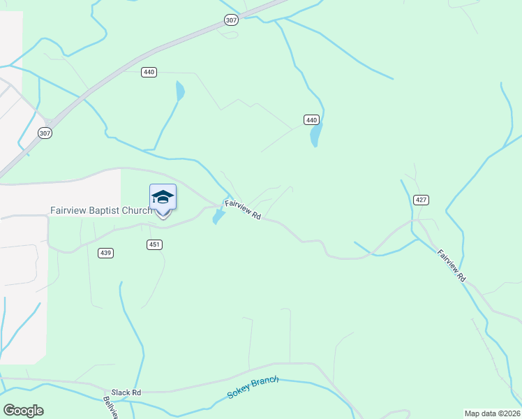 map of restaurants, bars, coffee shops, grocery stores, and more near 343 County Road 439 in Athens