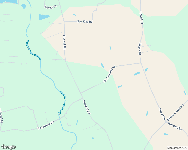 map of restaurants, bars, coffee shops, grocery stores, and more near 115 Old Daughtry Road in Princeton