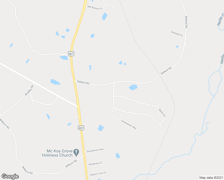 map of restaurants, bars, coffee shops, grocery stores, and more near 52 Joseph Alexander Drive in Fuquay Varina