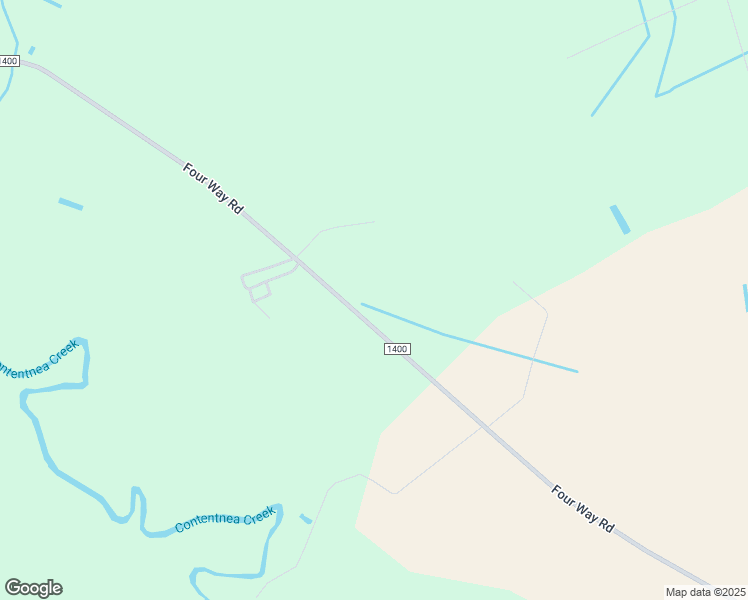 map of restaurants, bars, coffee shops, grocery stores, and more near Four Way Road in Greene County