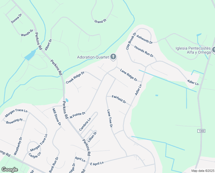 map of restaurants, bars, coffee shops, grocery stores, and more near 106 Lane Tree Drive in Goldsboro