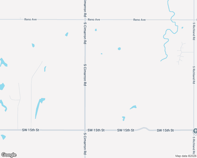 map of restaurants, bars, coffee shops, grocery stores, and more near 944 South Cimarron Road in Yukon