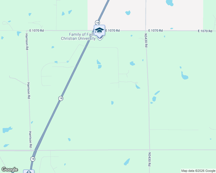 map of restaurants, bars, coffee shops, grocery stores, and more near 55 Kin-Ville Road in Shawnee