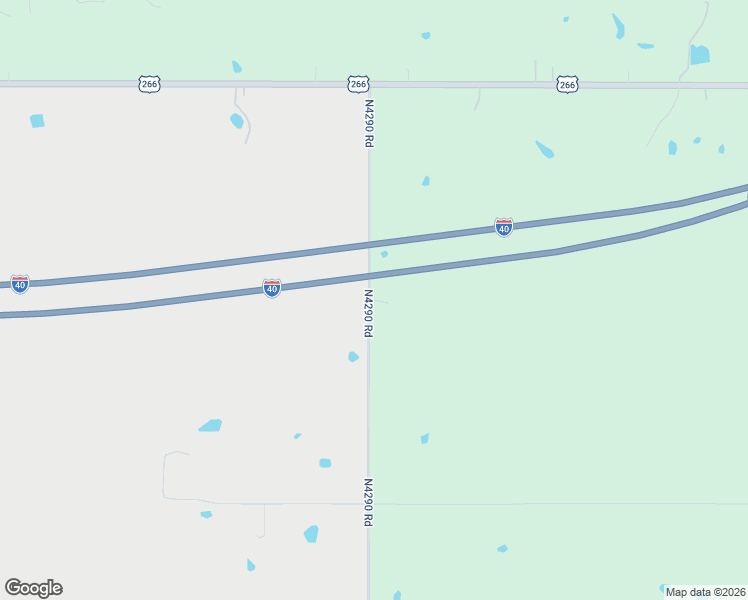 map of restaurants, bars, coffee shops, grocery stores, and more near 107515 South 4290 Road in Checotah